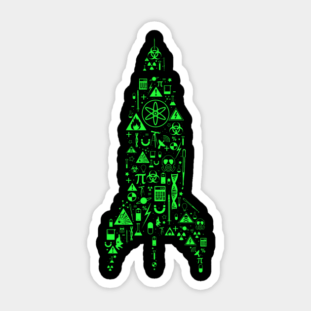 Rocket Science Sticker by Evan_Luza